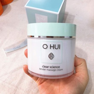 Kem Massage Ohui Sáng Da, Nâng Cơ Và Săn Chắc Da - Ohui Clear Science Tender Massage Cream 230ML