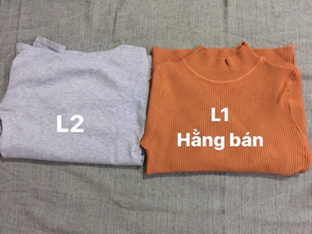 Áo len tăm cổ 3 phân hàng loại 1 | BigBuy360 - bigbuy360.vn