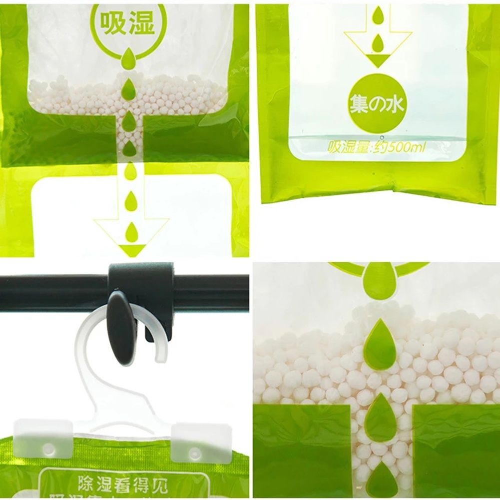 【DREAMLIFE】Dehumidifier Bag 1/5pcs Closet Cabinet Wardrobe Drying Agent Household