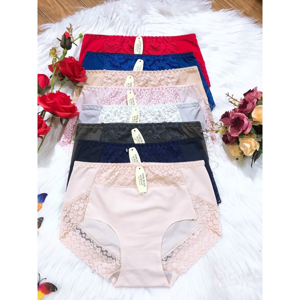 combo 5 chiếc quần lót nữ đúc phối ren cao cấp Q3