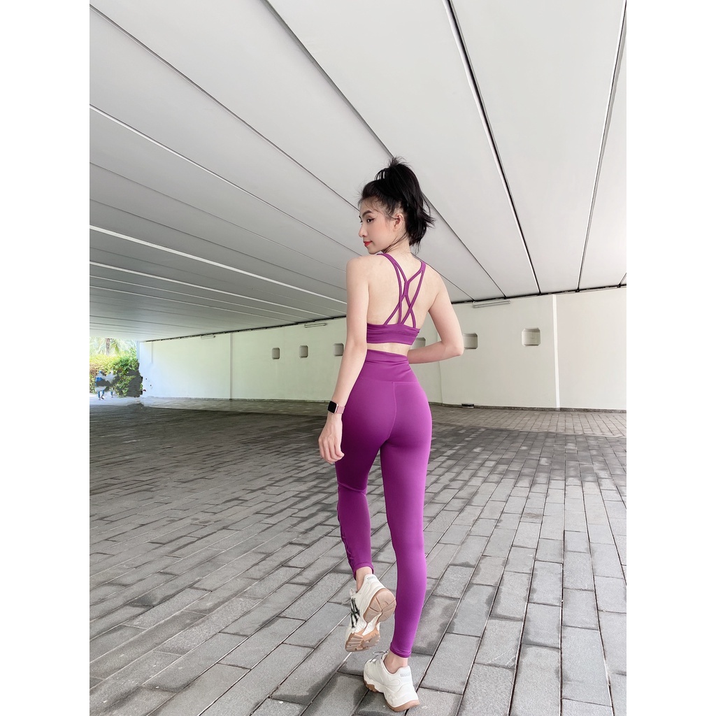 Đồ tập Yoga, tập Gym, tập thể thao, hãng LeeQueen đan dây chân