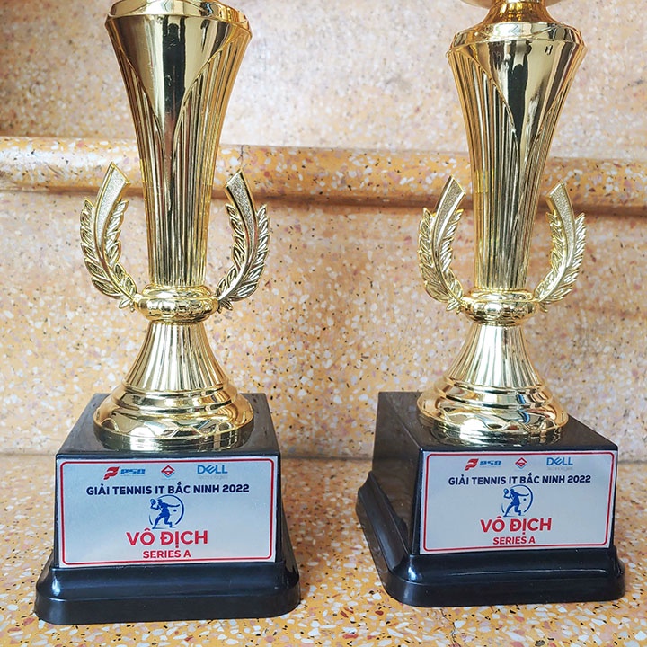 [Free thiết kế - in ấn logo] Cúp thể thao kim loại 2830 dùng trao giải + vinh danh + quà tặng thể thao giá tốt