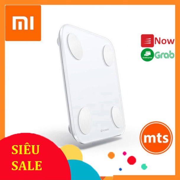 [ Hà Nội ] Cân thông minh Xiaomi Yunmai Mini 2 Phân tích lượng mỡ, cơ, xương, lượng nước,... cơ thể - Minh Tín Shop