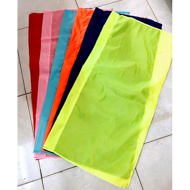 01 bộ Cờ Phướn - Cờ Chuối - 6 màu size 40x80cm