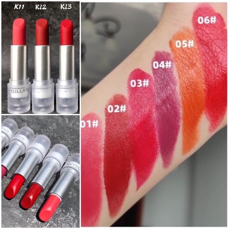 Son Lì Mềm Môi Velvet Matte Powder Kiss Dupe Mac Loud &amp; Clear Lipstick