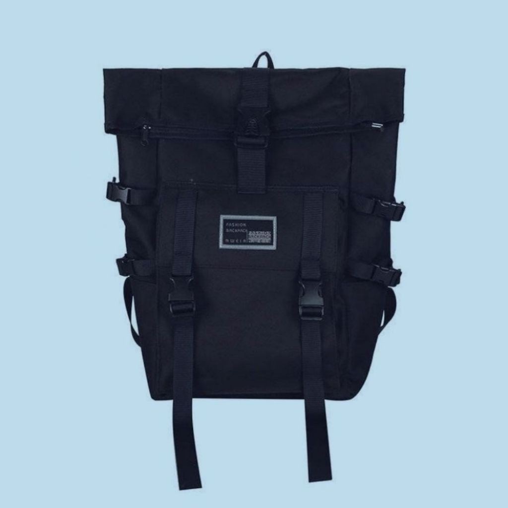 Balo Nam Nữ Thời Trang Đi Học Đi CHơi Ulzzang Basic Có Ngăn Đựng Laptop - Balo Du Lịch