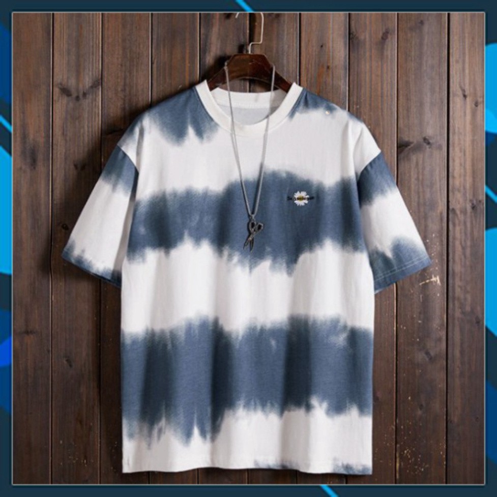 Áo Thun Tay Lỡ Form Rộng Phối Màu In Hoa Cúc Siêu Hot🍁 Unisex nam nữ đều mặc được | BigBuy360 - bigbuy360.vn