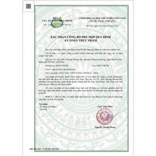 DẦU GẤC VINAGA (Lọ 100 viên)