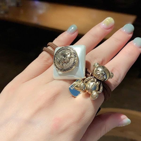 Buộc tóc gấu - bobu shop - siêu bền chun dày chắc chắn - hàng loại 1 đẹp như hình