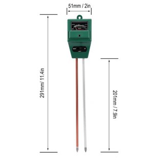Máy Đo Độ Ẩm, Độ Ph, Ánh Sáng Của Đất 3 Trong 1
