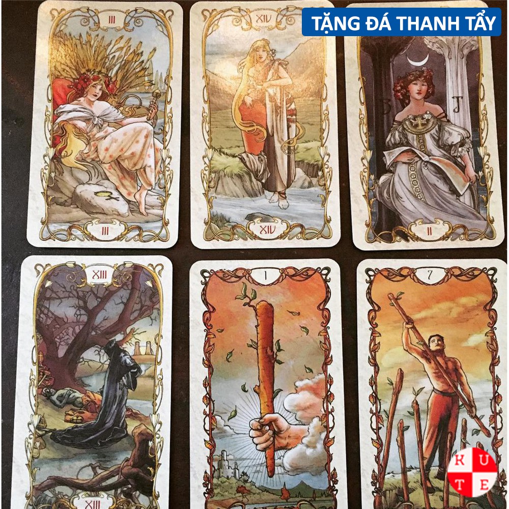 Bài Tarot Mucha 78 Lá Bài C24