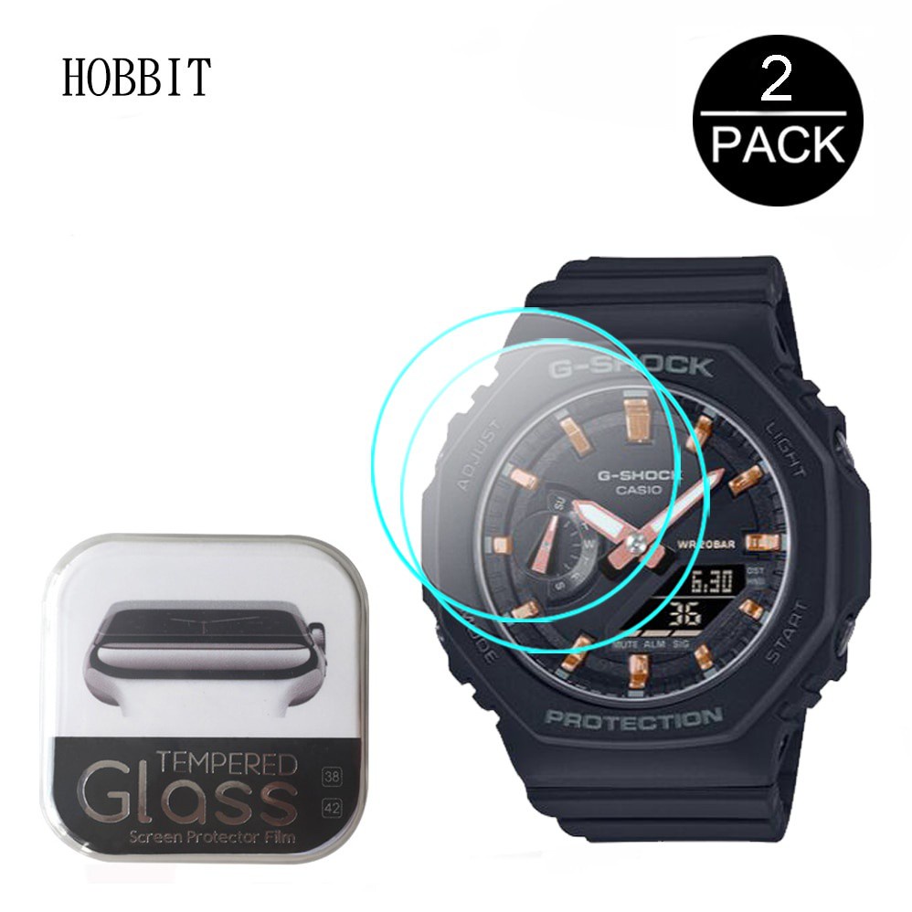 Set 2 kính cường lực 9H chống trầy cho Casio G-shock GMA-S2100 BGA-280 EQB-1000AT MTG-B2000SKZ PRG30 GBA-900 EFRatch71-5