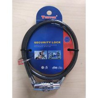 [Freeship] Khóa xe đạp 4 số TONYON TY417- dây cáp đổi mã