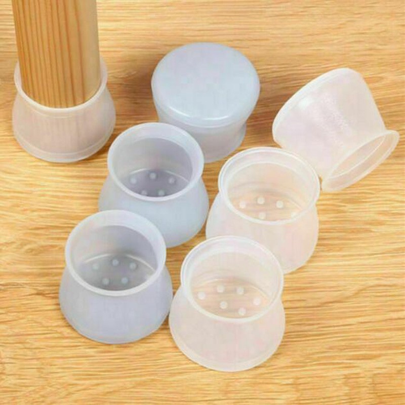 Set 8 / 16 Vỏ Bọc Chân Bàn Ghế Bằng Silicone Tiện Dụng