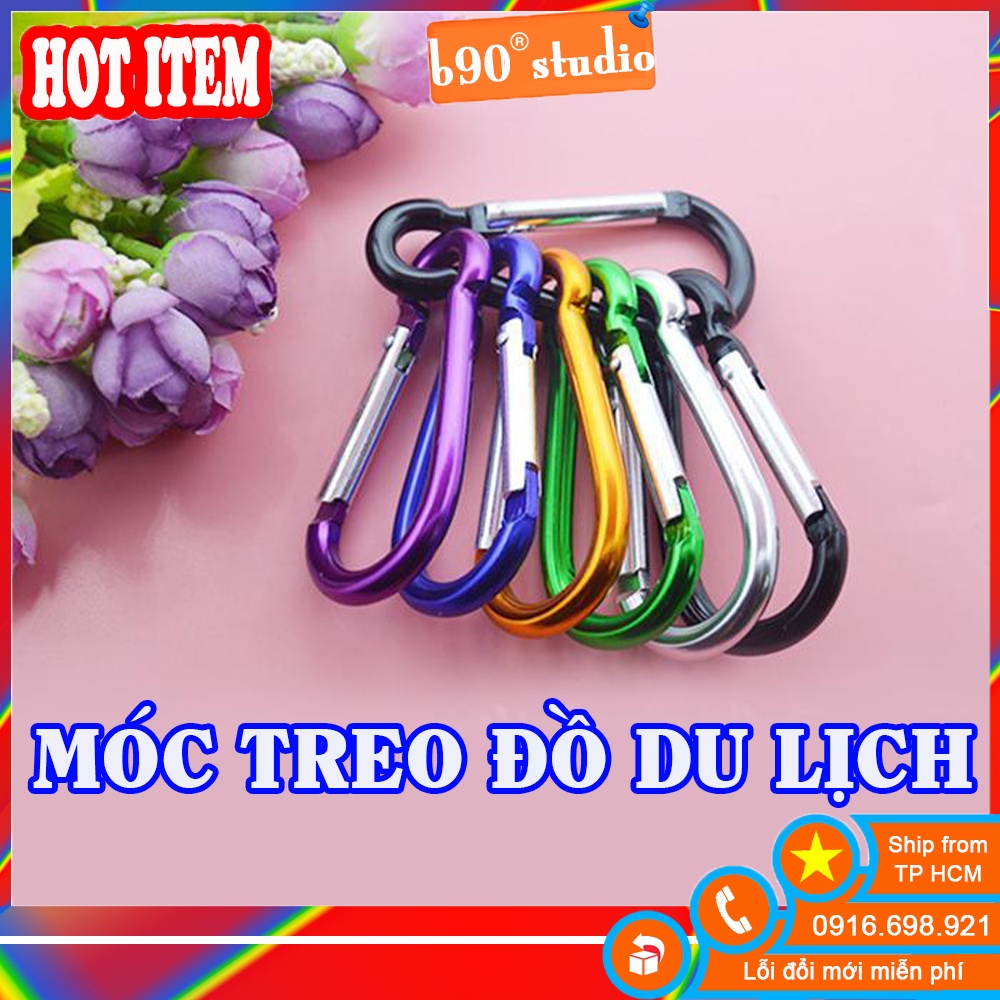 GIÁ SỈ Móc Treo Đồ Du Lịch kim loại chắc chắn Treo đồ trên balo và những vật dụng khác