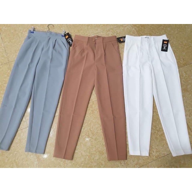 Quần Baggy Công Sở 5 Màu Siêu Đẹp Siêu Xinh CR04 CARLA