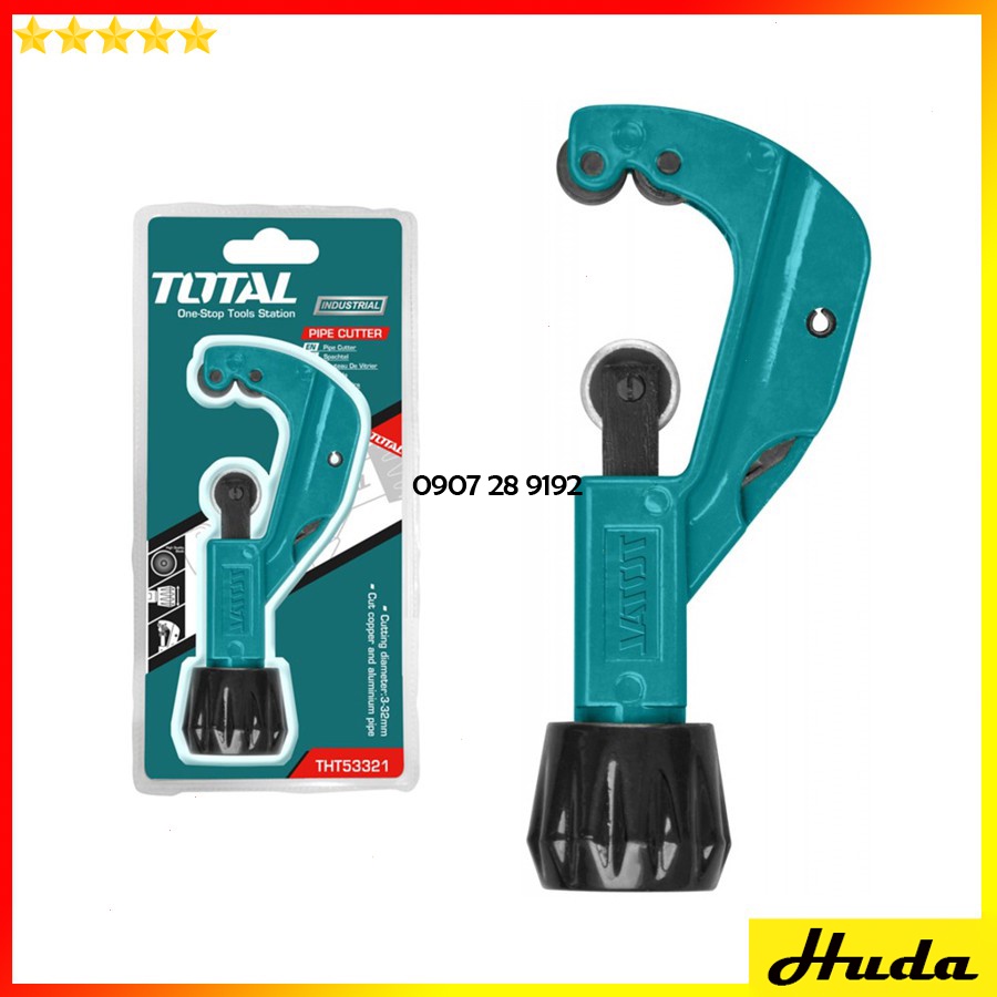 Dao cắt ống đồng và nhôm 3-32mm chuyên dùng Total Ingco siêu bén núm vặn nhôm sửa tủ lạnh máy lạnh POI