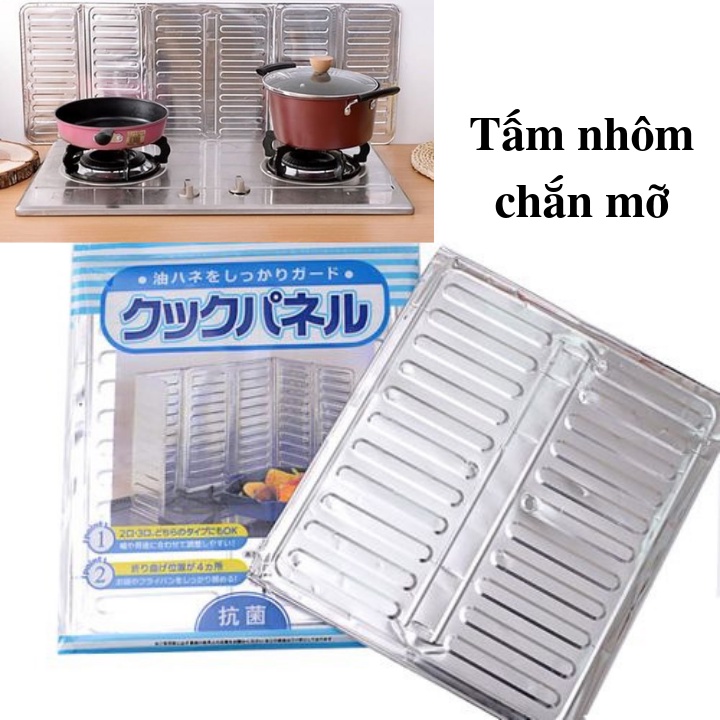 Tấm nhôm/bạc chống chắn dầu mỡ, bếp ga.