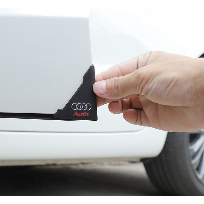 Set 2 Miếng Dán Góc Cửa Xe Hơi Chống Va Chạm Bảo Vệ An Toàn