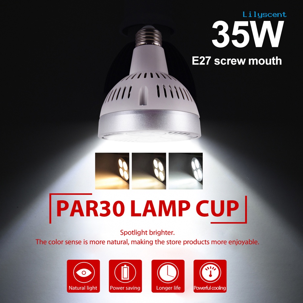 Bóng Đèn Led E27 35w P30 Par30 Cho Studio