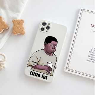 Ốp lưng iphone cạnh vuông little fat 5s/6/6plus/6s/6splus/7/7plus/8/8plus/x/xr/xs/11/12/pro/max/plus/promax- Awifi A5-14