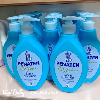 Sữa tắm gội chống cảm cúm Penaten Đức cho bé 2in1
