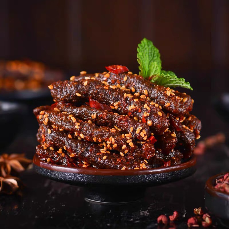 Thịt Bò Miếng Trùng Khánh ăn liền - gói 32g