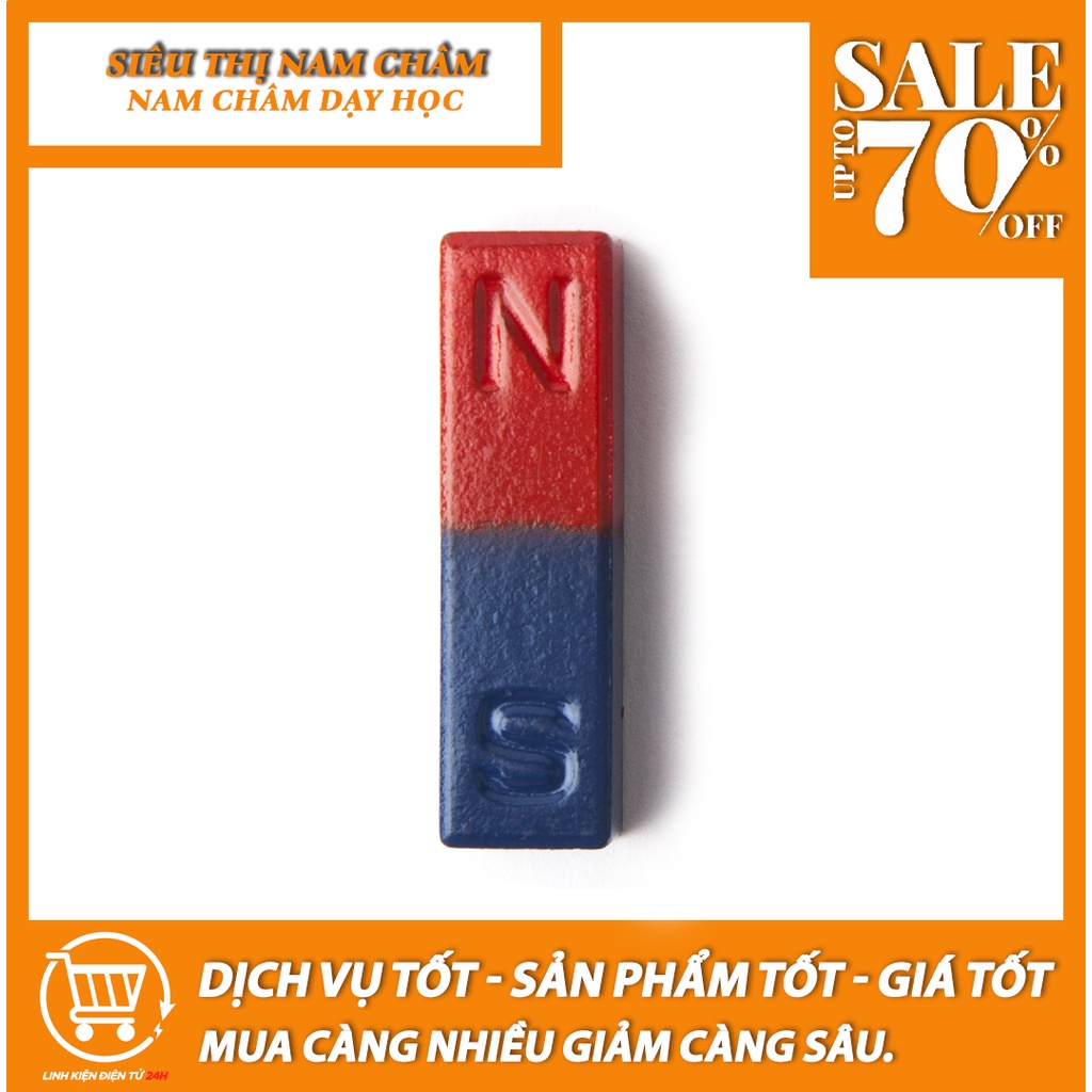 Nam châm 2 cực dùng cho giáo dục giảng dạy