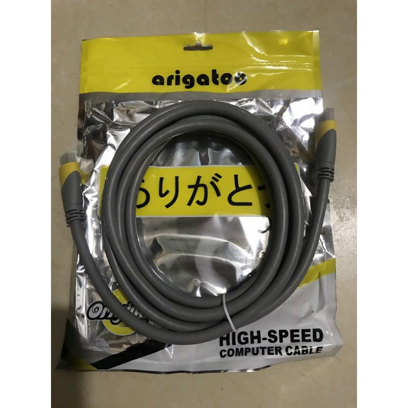 Dây Cáp Hdmi Dai 10m Tròn Arigato