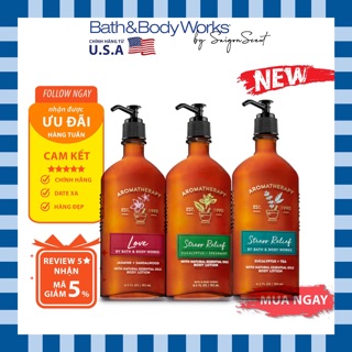 Dưỡng Da Toàn Thân Bath and Body Works dòng Aromatherapy