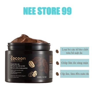Tẩy da chết body cà phê daklak Cocoon  200ml