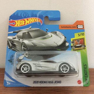HOT WHEELS Mô Hình Đồ Chơi Xe Hơi Koegnigseg Jesko 2020 Thẻ
