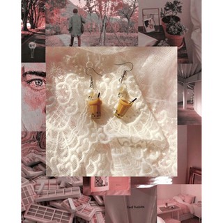 Khuyên tai Trà Sữa Bubble Milk Tea