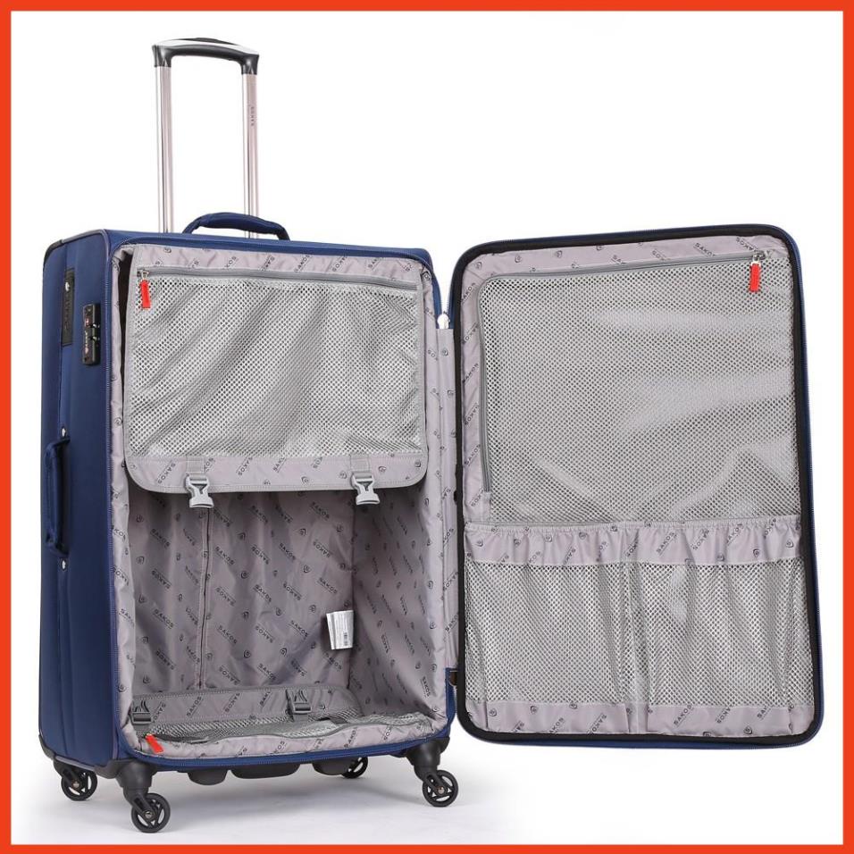 Chính hãng SAKOS Vali vải du lịch siêu nhẹ SAKOS CHAMPION 7  vali sakos size 28 29 inch
