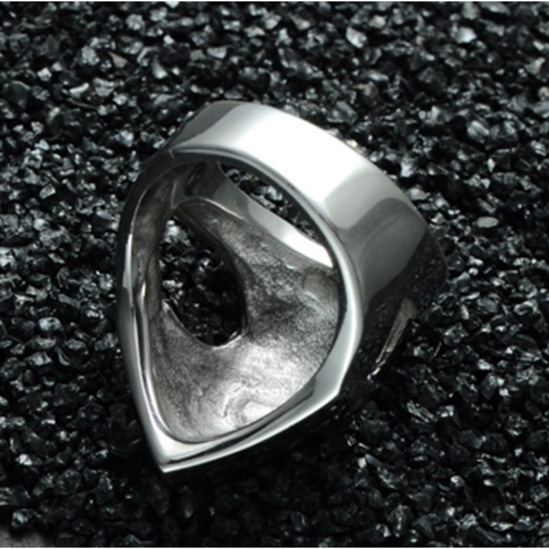 Nhẫn hình người ngoài hành tinh kiểu Vintage độc đáo thời trang cho nam