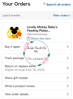(HÀNG NHẬT)  Set ăn dặm Mickey 5 món