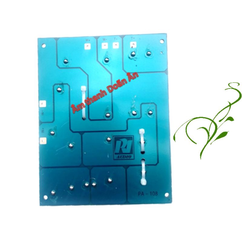 Mạch phân tần loa đơn  : 1 bass 1 trép