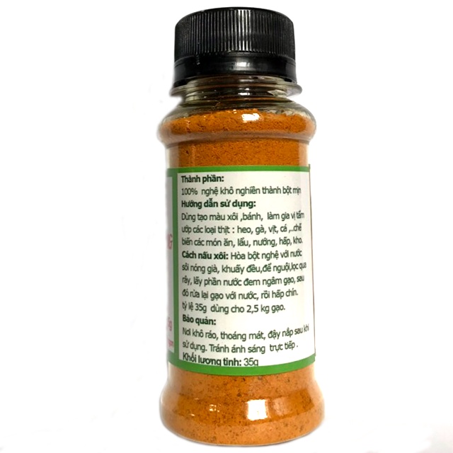 Bột Nghệ Vàng Tgfoods Hũ 35g
