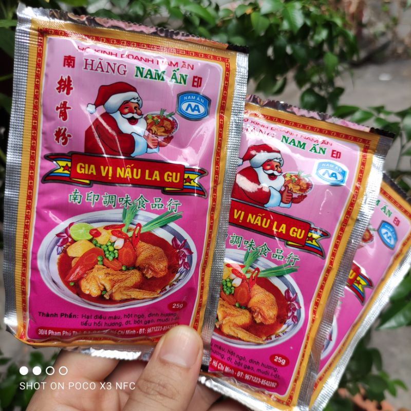 Gia vị nấu Lagu 1 gói 25gr