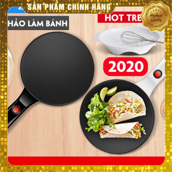 Chảo Làm Bánh Cuốn, Bánh Mướt Đa Năng Dụng Cụ Làm Bánh Bán Chạy (Tặng đĩa và khuấy bột) HOT