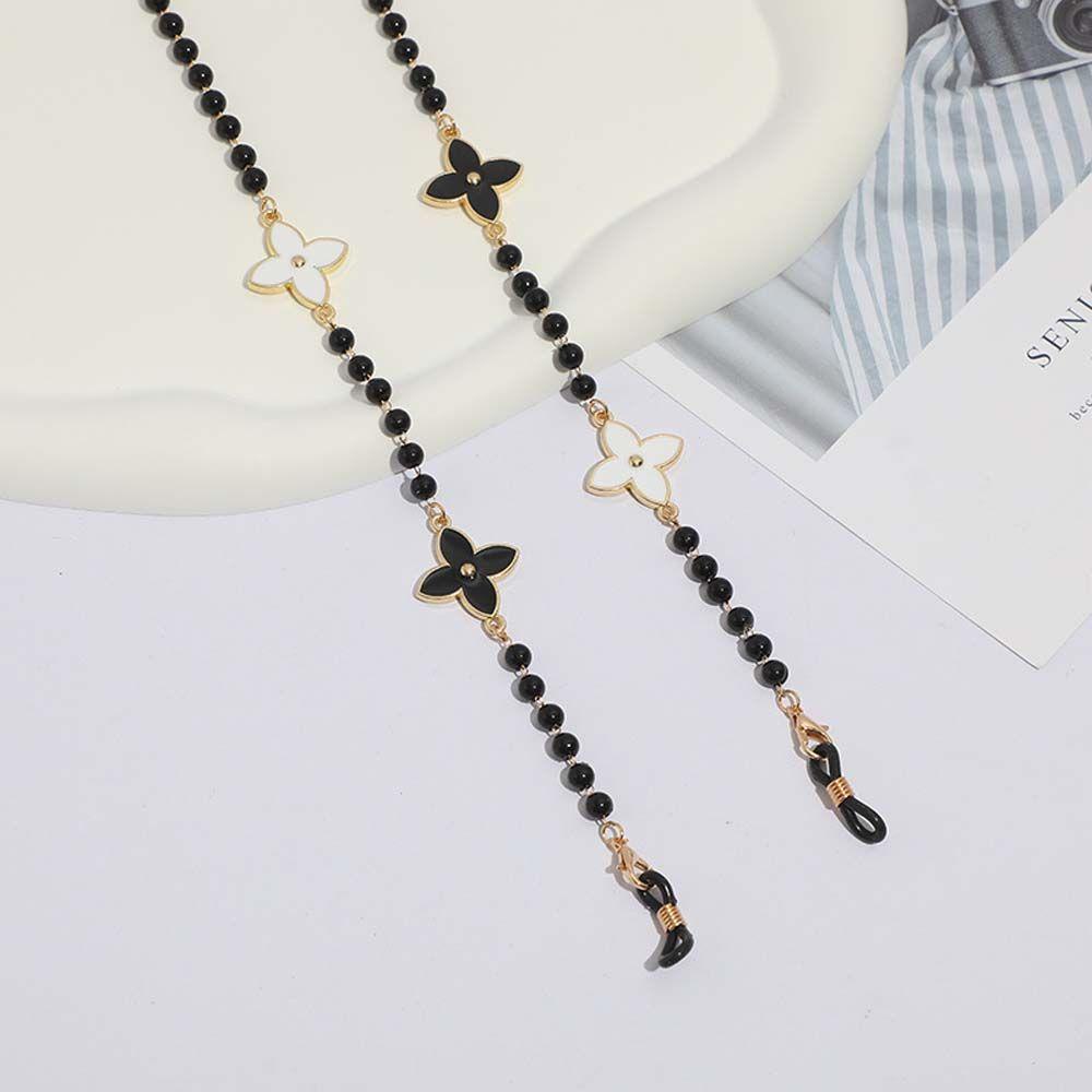 IVORY Dây Đeo Mắt Kính Hình Cỏ Bốn Lá Chống Trượt