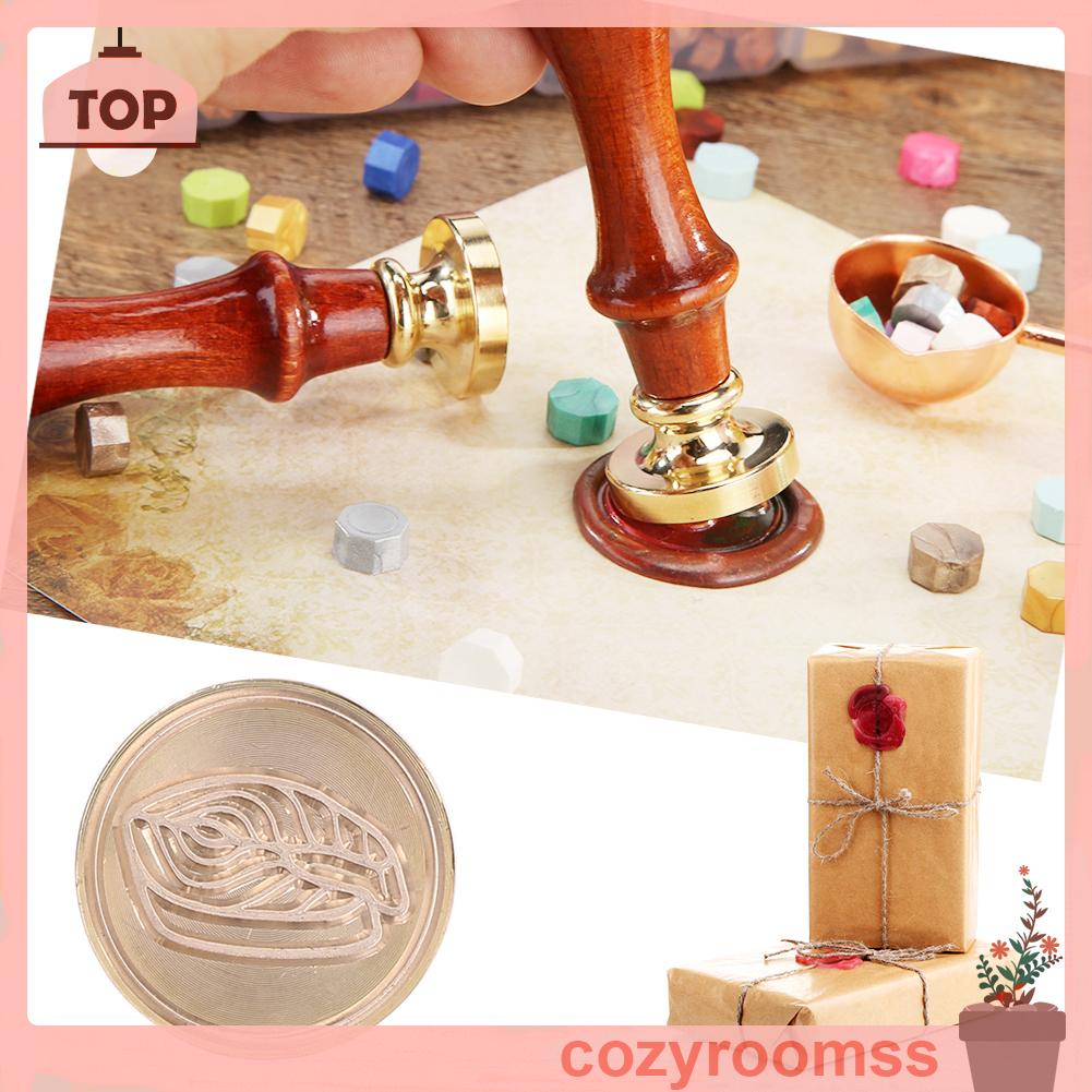 Đầu Đóng Dấu Sáp Hình Tròn Cổ Điển Trang Trí Sổ Tay Diy
