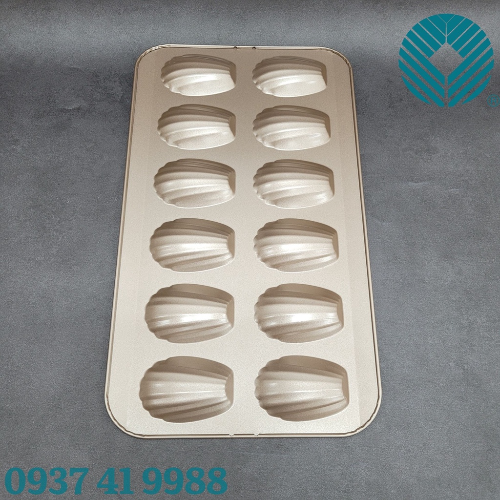 Unibaker - Khay nướng 12 bánh sò - MB822