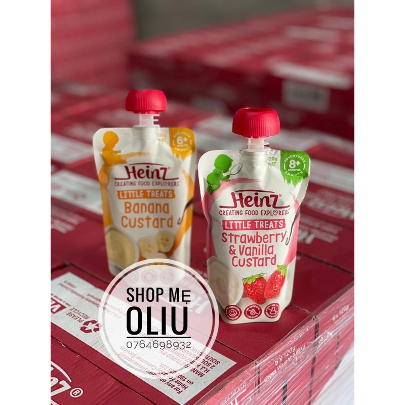 Váng sữa Heinz Úc mẫu mới - Date mới