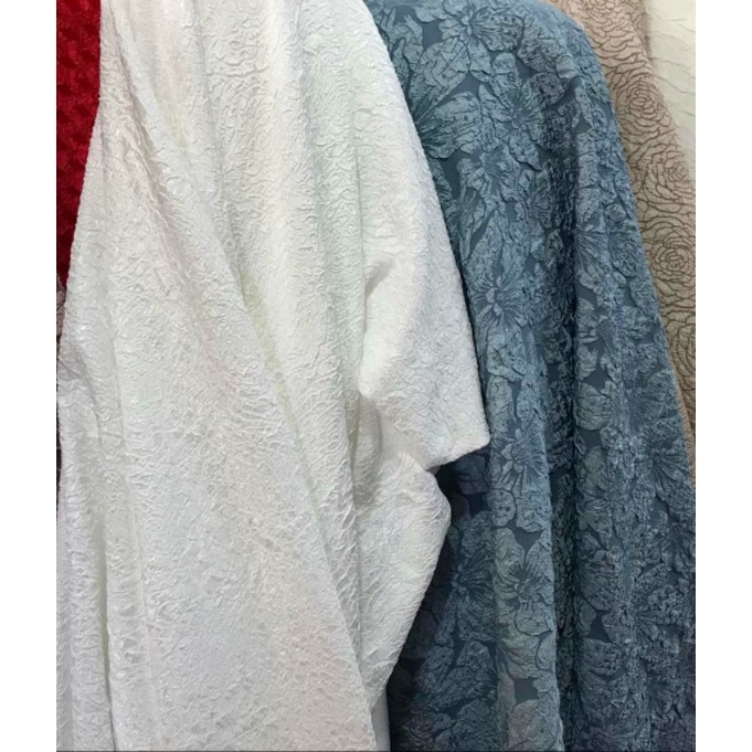 Vải gấm xốp hoa