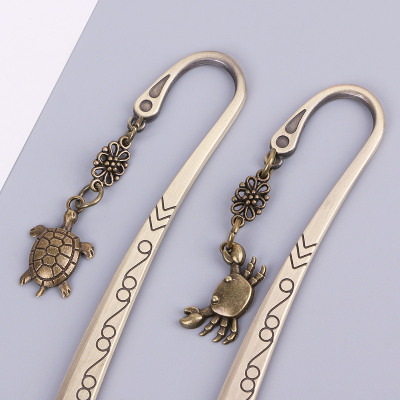 Wmmb Đánh Dấu Trang Sách Bằng Kim Loại Thiết Kế Hình Động Vật Dễ Thương Sáng Tạo Cho Học