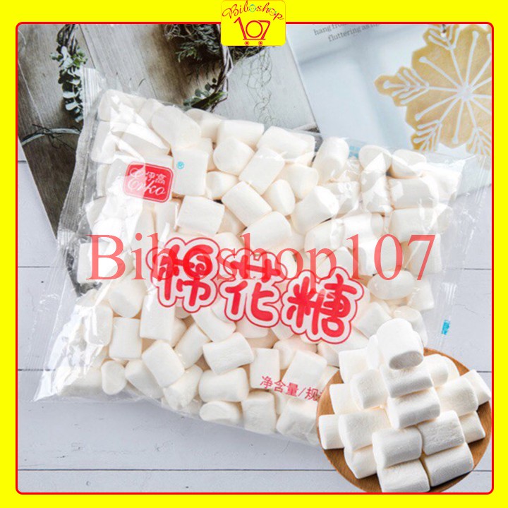 Kẹo bông sữa Marshmallow trắng cực ngon gói 500g