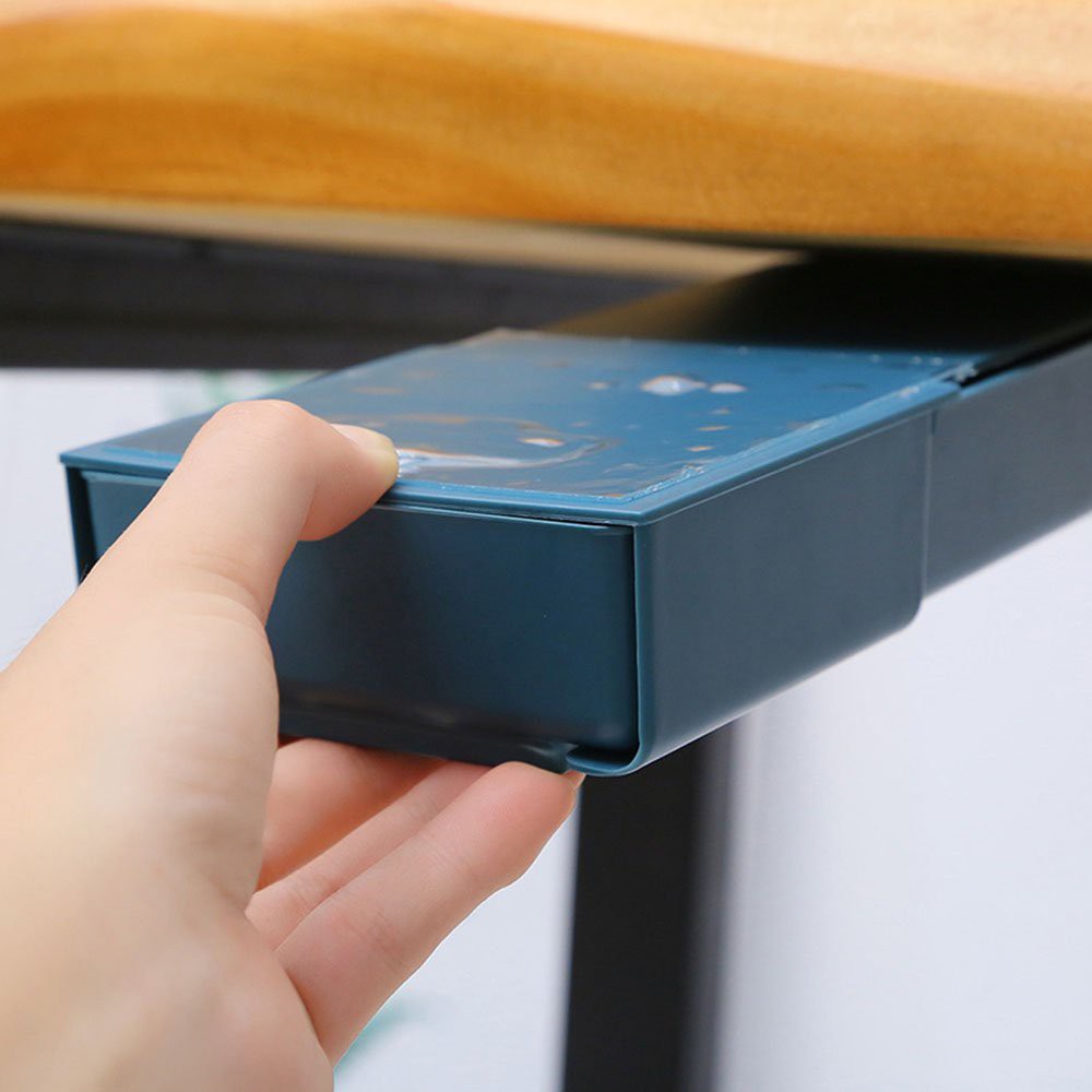 Ngăn kéo phụ mini đựng đồ bên dưới mặt bàn, Hộp dựng đồ ngăn kéo giấu kín