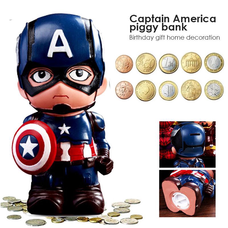 Hộp Đựng Tiền Tiết Kiệm Hình Siêu Anh Hùng Marvel Đẹp Mắt