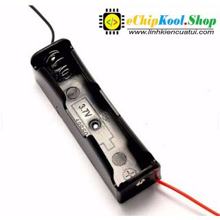 Hộp đế pin 18650 - Loại đơn chiếc